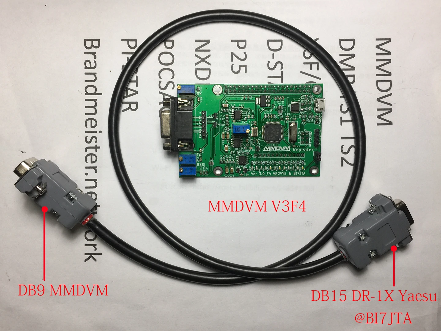 By BI7JTA MMDVM Repeater Board V3F4 for DMR C4FM/YSF,NXDN DSTAR POCSAG P25,USB support Raspberry Pi4 PI 4B