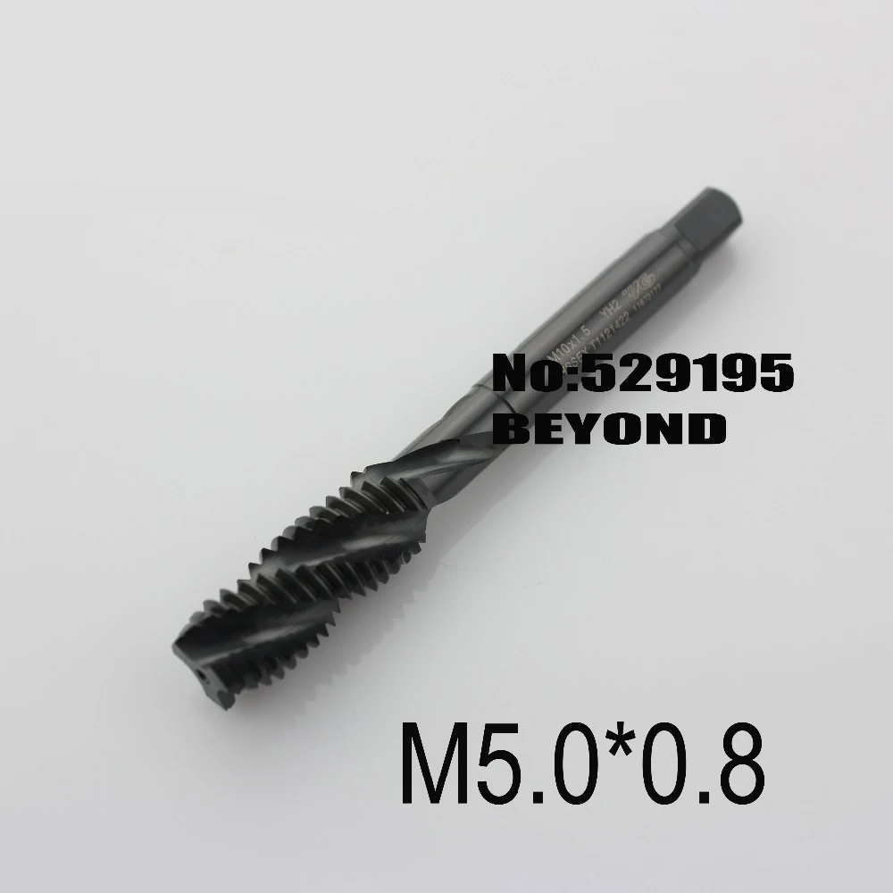 

M5*0.8,T1121 Series Korea For THREADING Suitable for Carbon Steel and Alloy Steel Blind Hole Processing Good Chip Removal