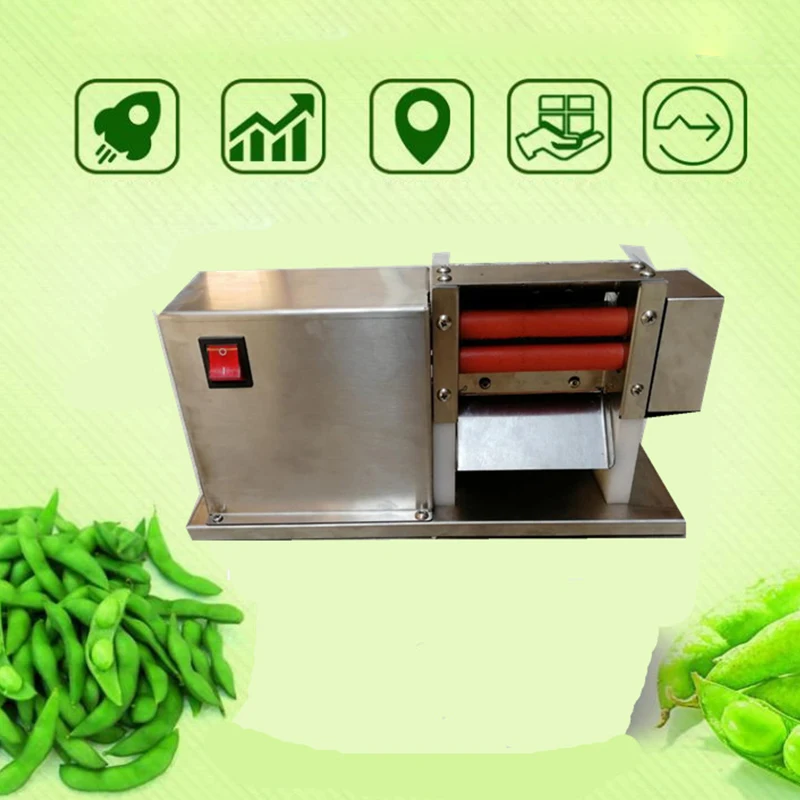 

Electric Pea Peeling Machine Green Bean Peeling Machine Household Edamame Shelling Machine Pea Skin Removing Machine