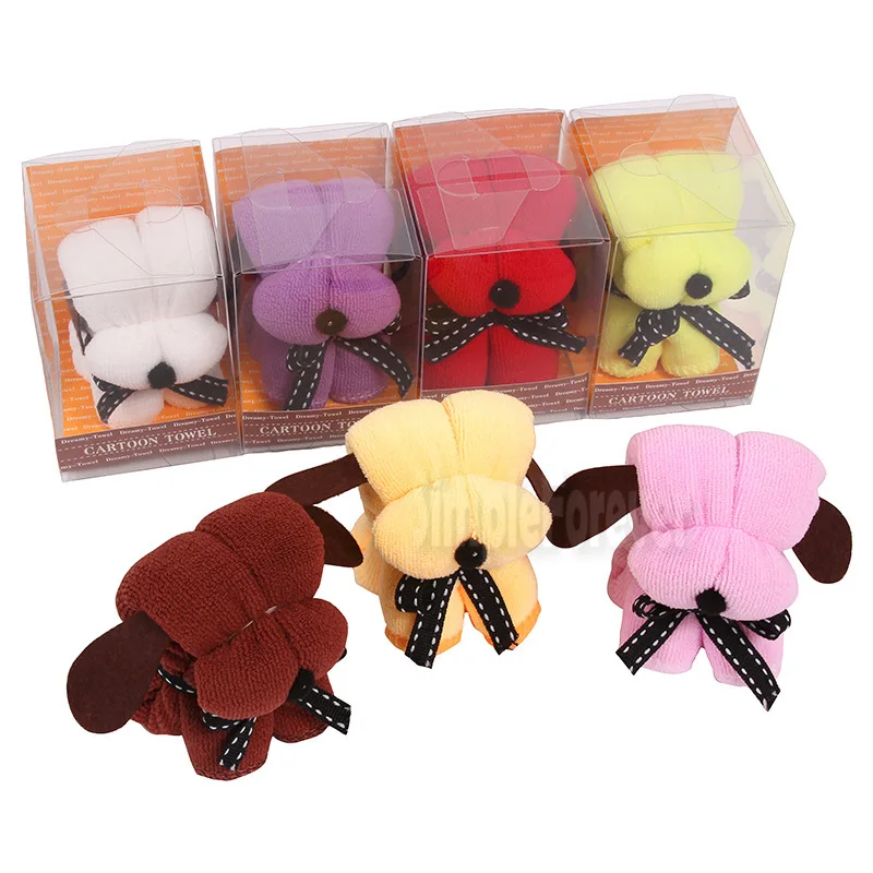 NEW 300pcs Supplies Product Size : 20 * 20CM Festivals Small Dog Puppy Towel Gift Ideas Birthday Gift