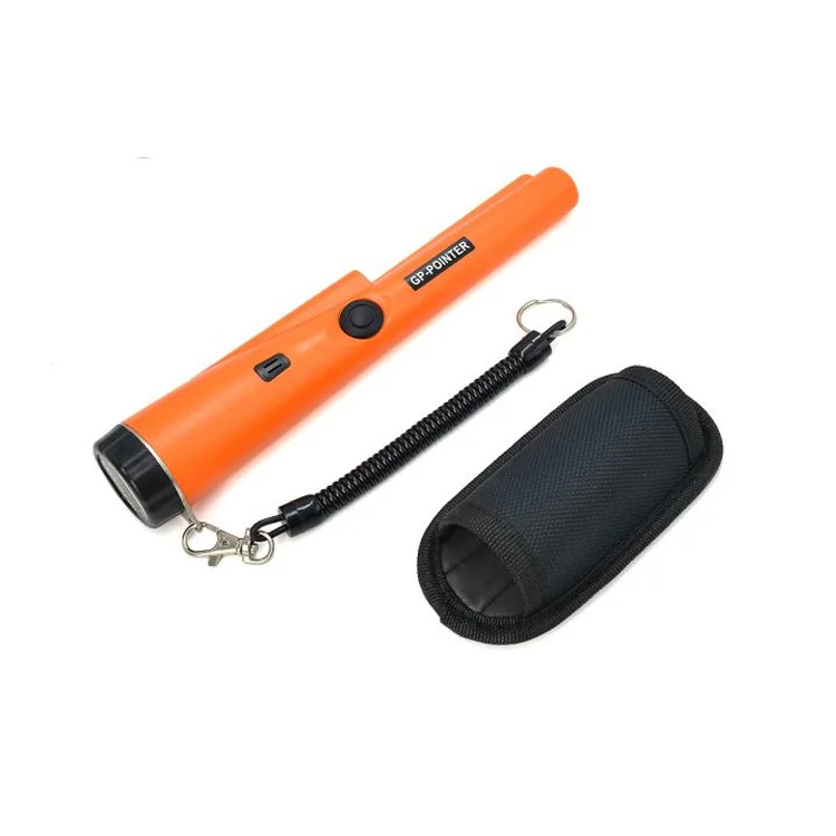 Portable Hand-held Metal Detector 360° Scanning Unearthing Detector Waterproof Pinpointing Probe