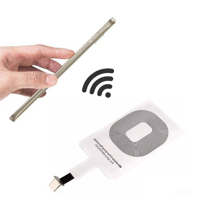 2020 Sale Qi Wireless Charger Receiver Module Adapter for Apple iPhone 6 6S 7 Plus 5 S 5S SE Charging Receptor Pad Coil