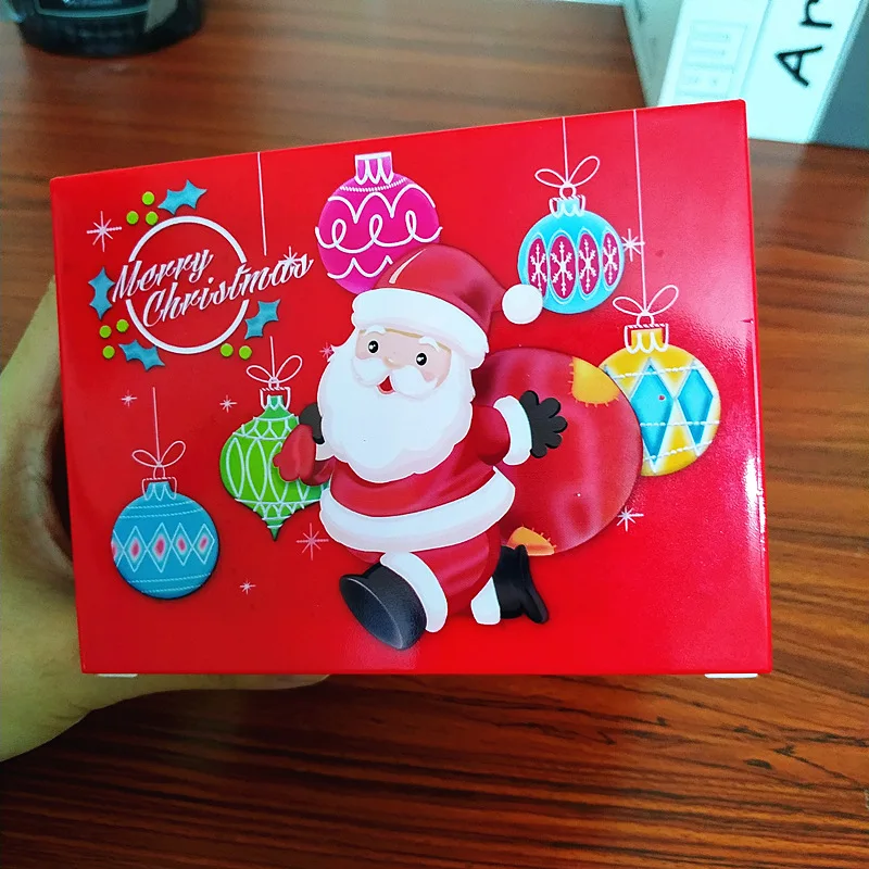 سانتا كلوز ثلج أصبع البنك الآلي سرقة المال عملة البنك أصبع البنك المال صندوق توفير المال هدايا عيد الميلاد للأطفال #4