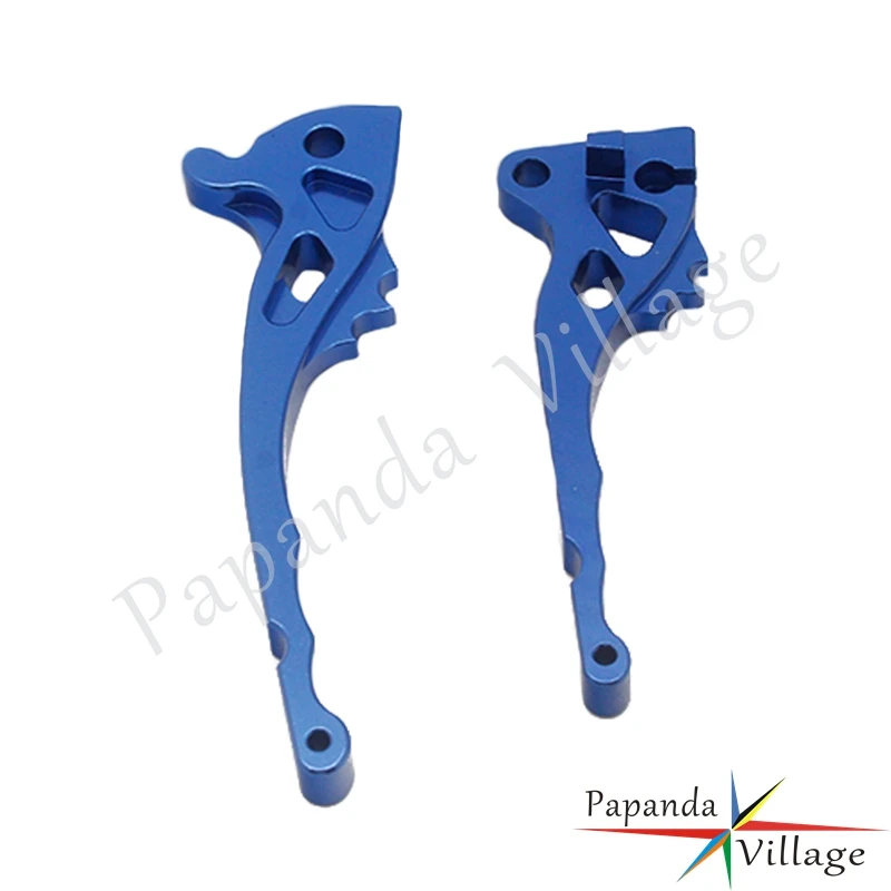 1 Pair Blue Aluminum Brake Clutch Lever Custom For Yamaha JOG 50 100 RS 50 100 Motorcycle Accessories Handle Control Lever