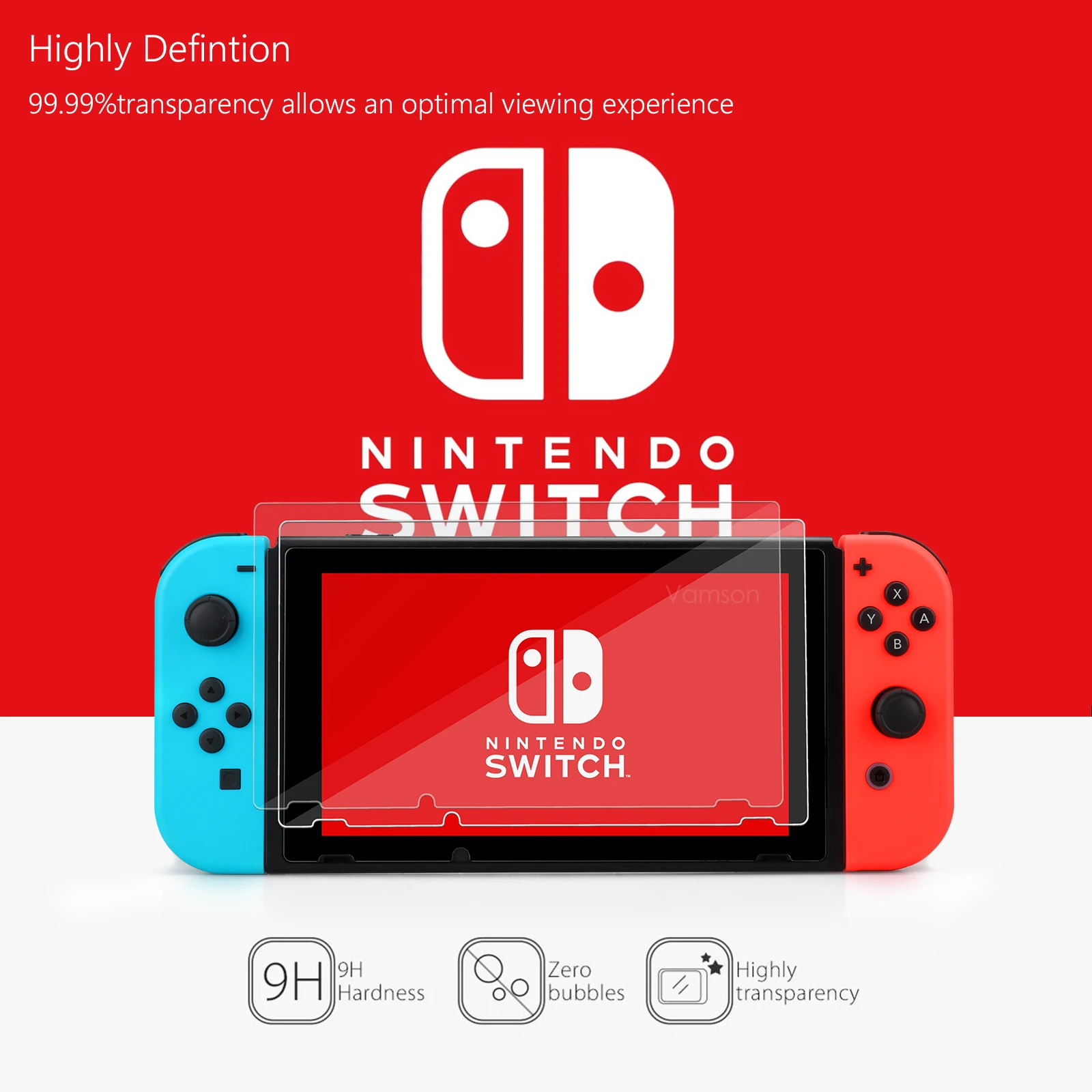 Vamson for Nintendo Switch Accessories Mech Protective Sleeve Travel Carrying Case Game Accessories Set for Nintend NS Bag NS03