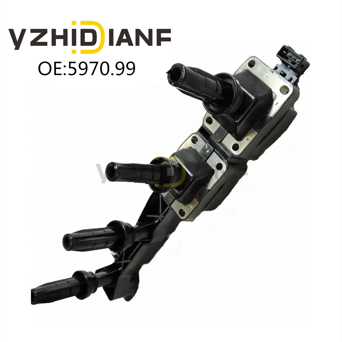 1x ORIQINAL QUALITY IGNITION COIL FOR PEUGEOT- 206 207 307 308 PARTNER- CITROEN- BERLINGO- C2 C3 C4 XSARA- 1.6L 597099 96363378