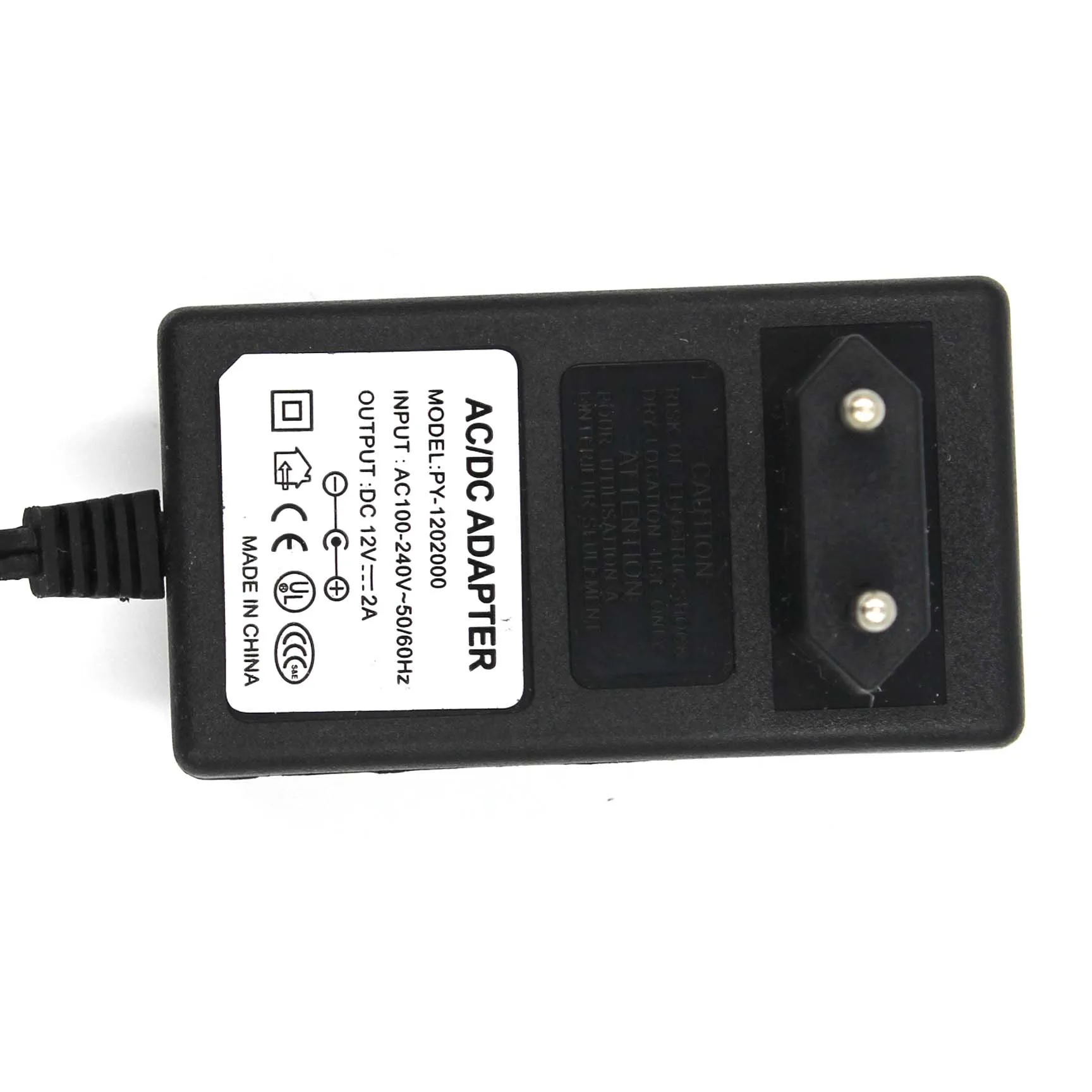 12V 2A Power Adapter for LCD Driver Board LCD screen 100VAC~240VAC input EU Plug
