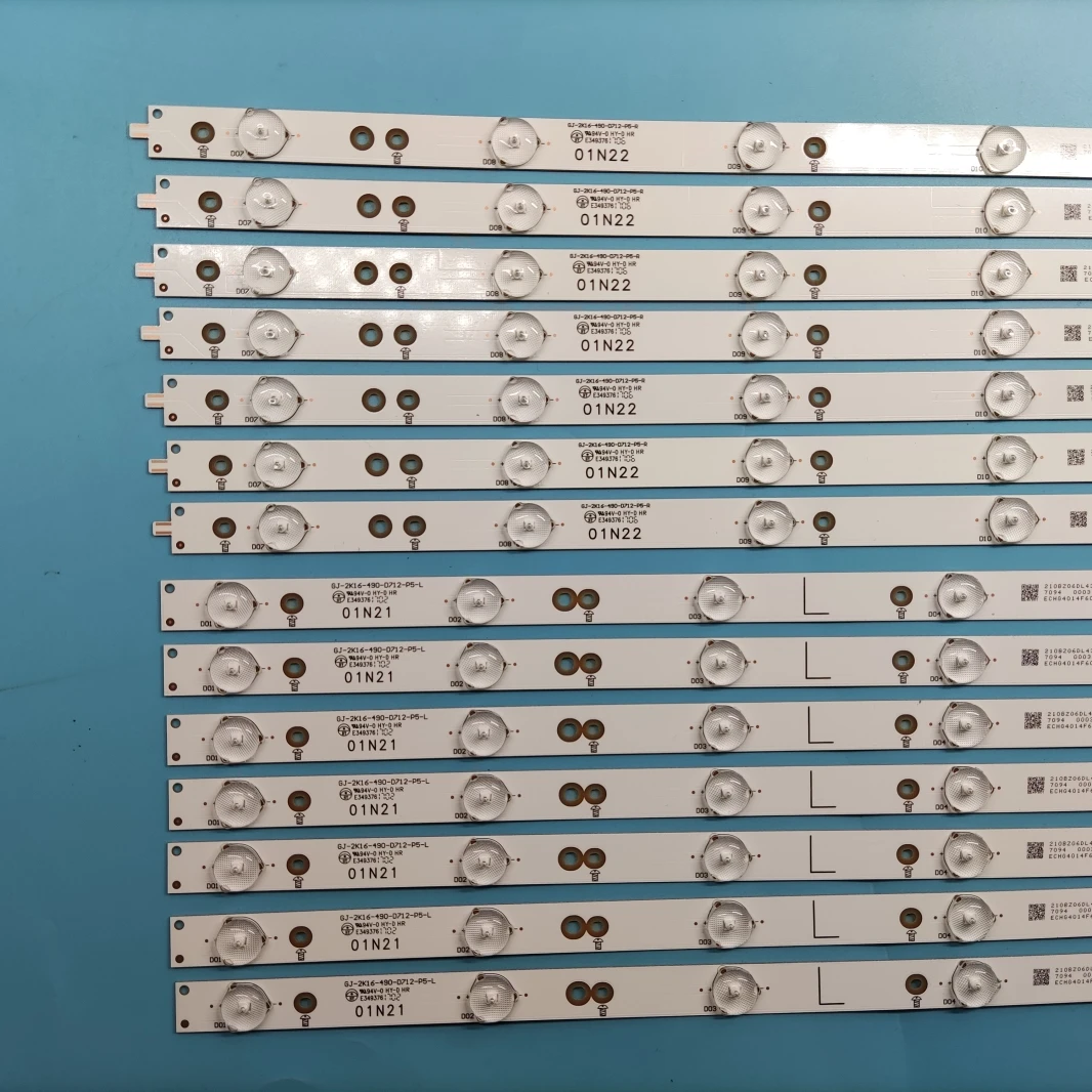 Imagem -04 - Fita de Retroiluminação Led 12 Lâmpada para 49 tv 49pus6501 Lb-pf3030-gjd2p6c490712-l-d r b 49ael2-l Kd49x6000d 49puh6101 Tpt490u2