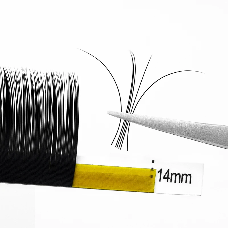 H&L SINCE 1990 20Rows Individual Eyelash Extensions Lashes Maquiagem Cilios for Soft Natural Faux Mink Eyelashes for