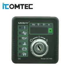 Multifunction DC10G Generator Set Controller engine manual start and stop controller with  Hz Volt Battery CE Certification