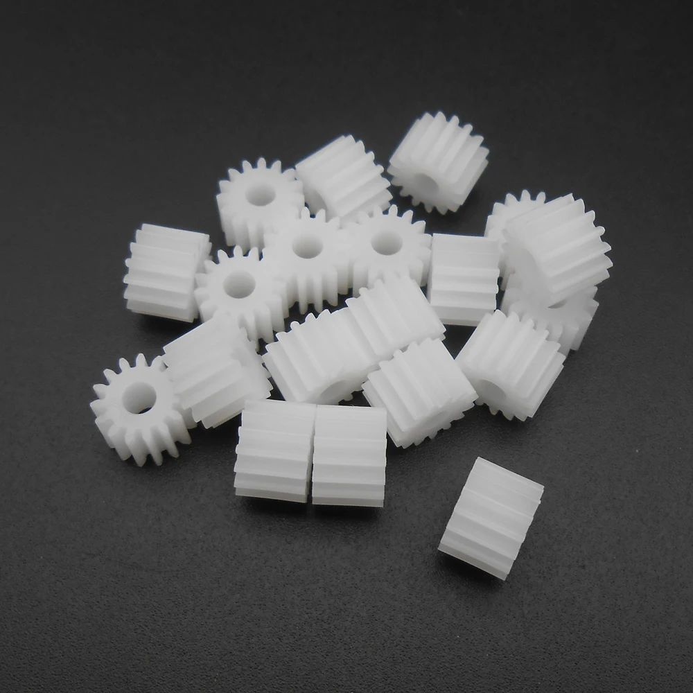 50Pcs 0.5M 15 Teeth (15T) Plastic Spur Gear 0.5M15T3.2A 8.5MM Diameter 6MM Height 3.2MM Aperture 3.15MM Tight Distribution 3.2A - Image 5