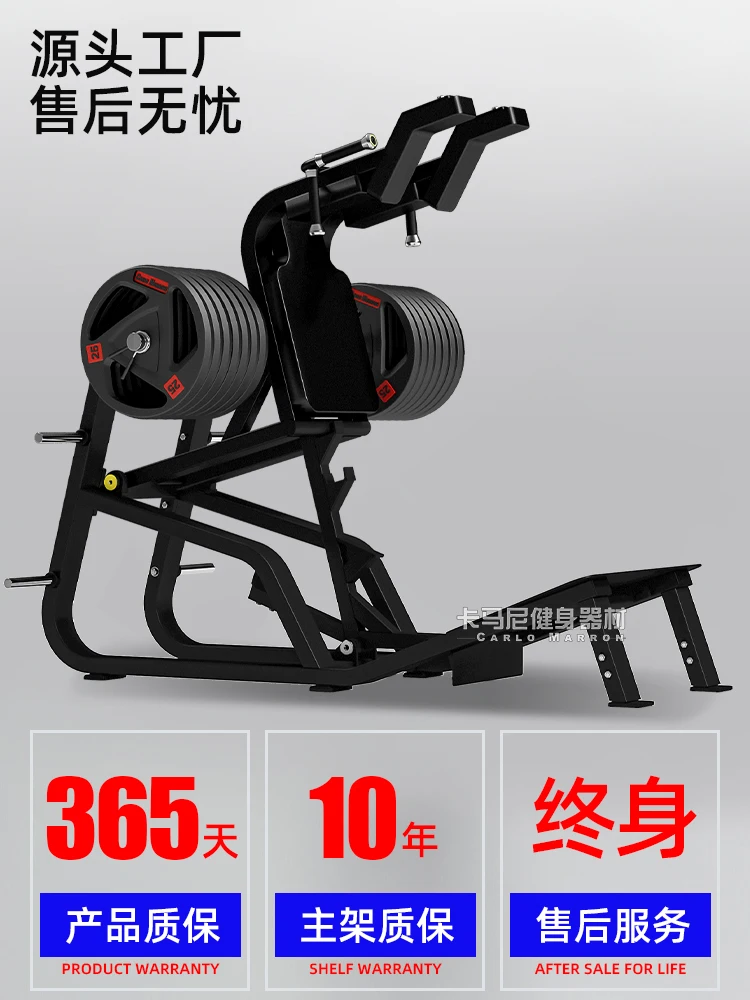 Huck Squatting Machine Full Set of Professional Bodybuilding Training Stand for Legs, Special Equipment for Commercial Gym