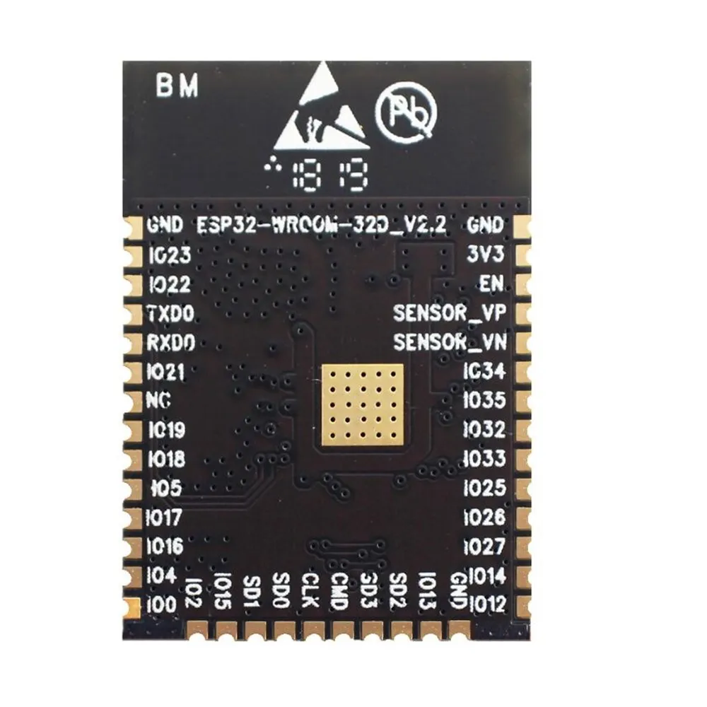 Espressif esp32 4mb 32mbit módulo ESP32-WROOM-32D + bt + ble mcu módulo