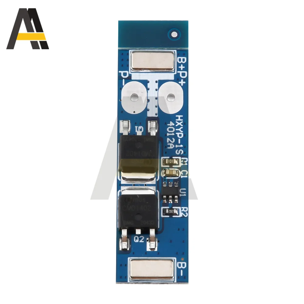 Protezione di cortocircuito 12A 3.6V del bordo di protezione della batteria del fosfato del ferro del litio di HXYP-1S-4012A