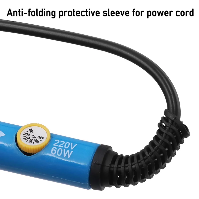 Adjustable Temperature Electric Soldering Iron Welding Tool  hot selling electric Heater Repair110V 220V 60W EU US BS Plug