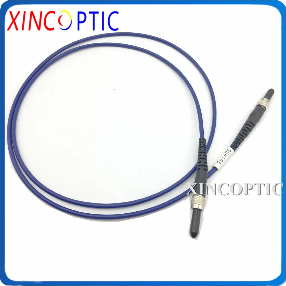 SUH100 SMA905-SMA905 3.0mm 105/125 UV-VIS200-1100nm 0,22na 1/2/3/5M kabel Patch serat optik SMA 100um