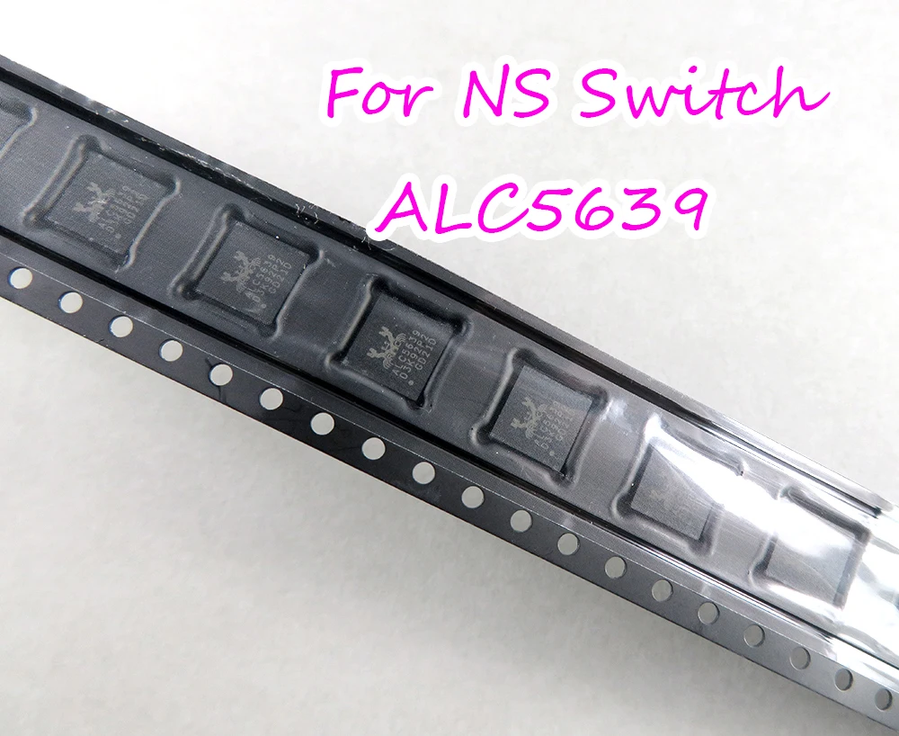 

10pcs New replacement for switch ALC5639 ALC5639-CGT QFN48 sound card ic chip for ns Nintend switch