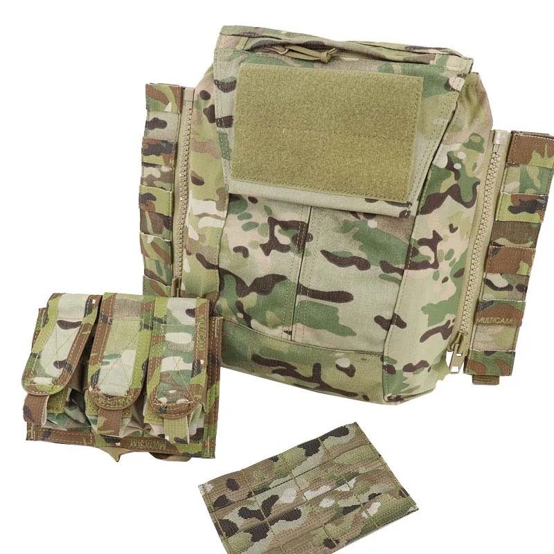 แผ่นอะแดปเตอร์บอร์ดตัวแปลง Molle สามกระเป๋าสำหรับกลางแจ้ง