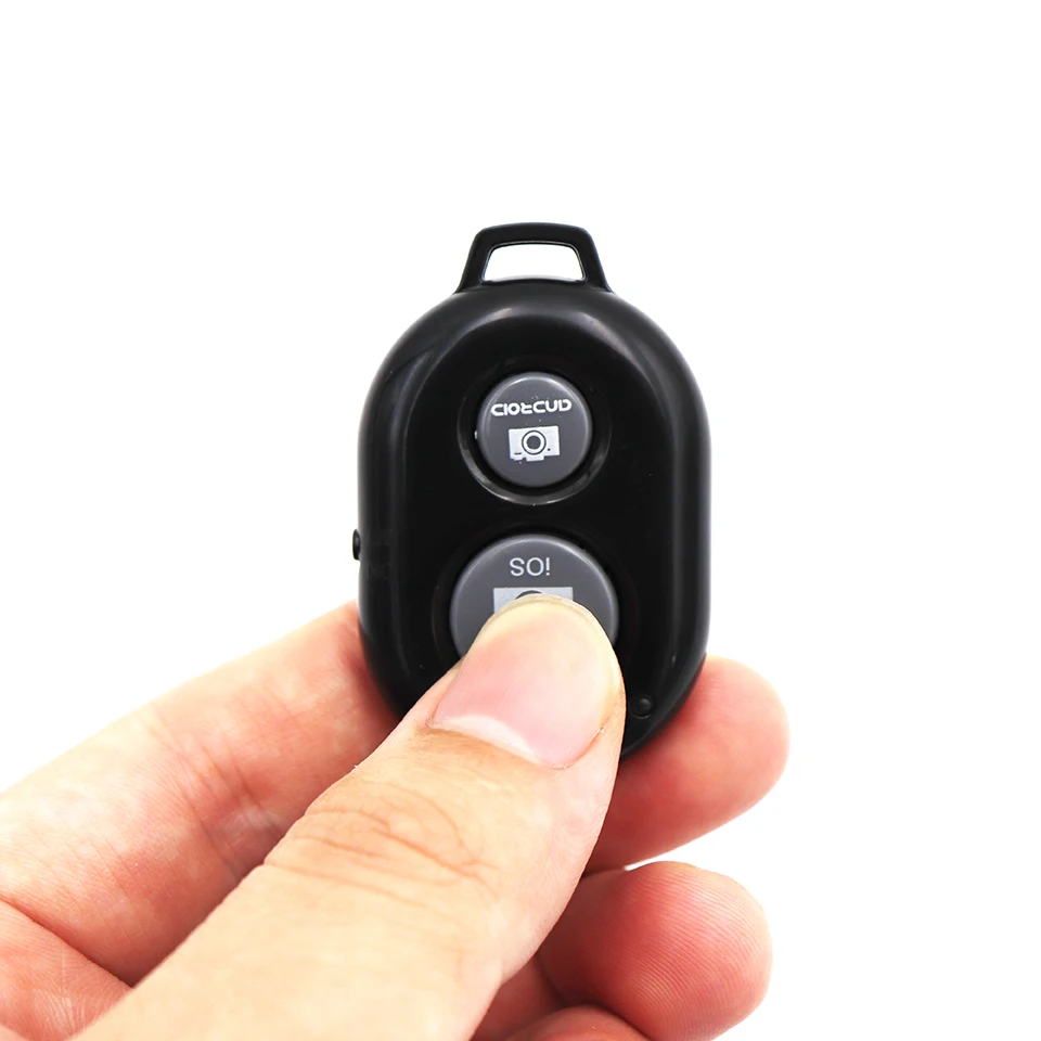 بلوتوث زر التحكم عن بعد وحدة تحكم لاسلكية الموقت الذاتي كاميرا عصا مصراع الإصدار Monopod Selfie للهاتف ios أندرويد