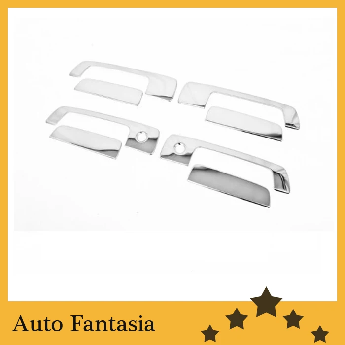 Flexible chrome trim Chrome Door Handle Cover for Mitsubishi Lancer / Mirage 97-01 / Evolution Gen 4-6-Free Shipping