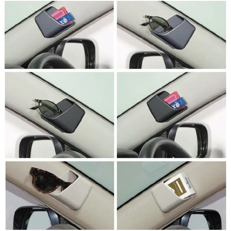 

2PCS Car Organizer Storage Bag Box Holder Black Universal Phone Auto Accessories AXIA BEZZA MYVI SAGA FLX BLM ALZA WIRA