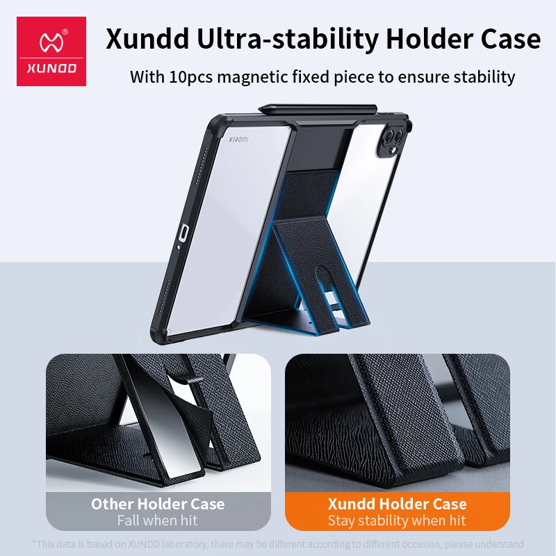 For Xiaomi Mi Pad 5 Pad 6 Case,Xundd Airbags Anti-drop Tablet Cover-with Invisible Stand Lens Protection Case For Xiaomi Pad 5