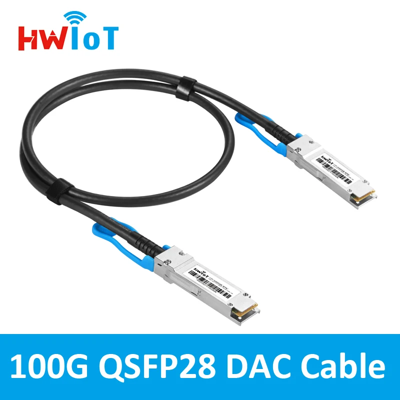 

100G QSFP28 to QSFP28 Passive Copper Direct Attach Cable DAC Cable 0.2M to 7M Compatible Cisco HUAWEI Arisata Juniper Etc