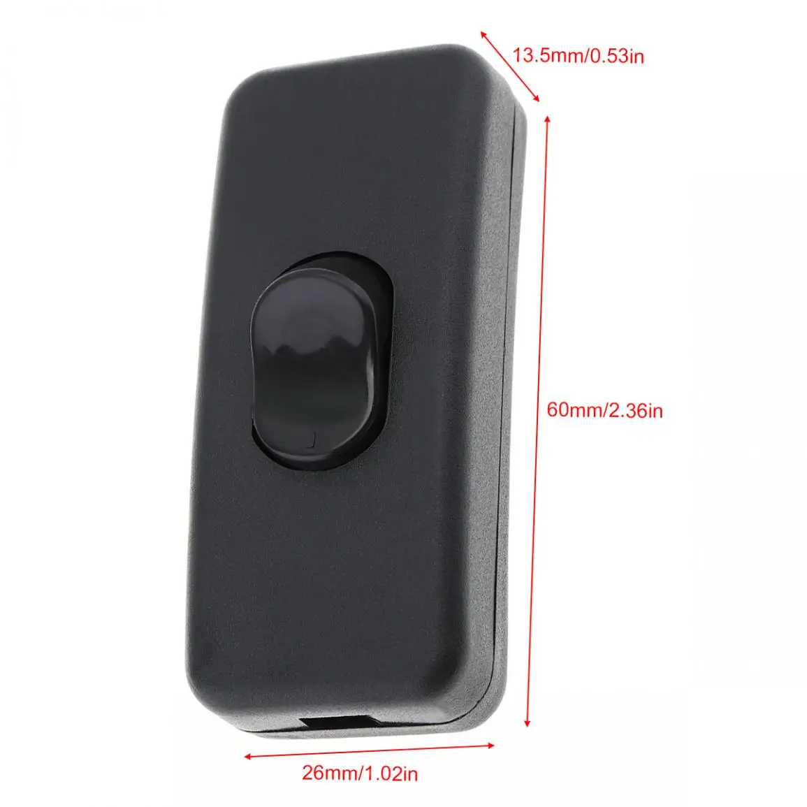 Black /White 303 Switch Halfway Rocker Push Button Rocker Switch Table Lamp Online Bed Lamp Switch