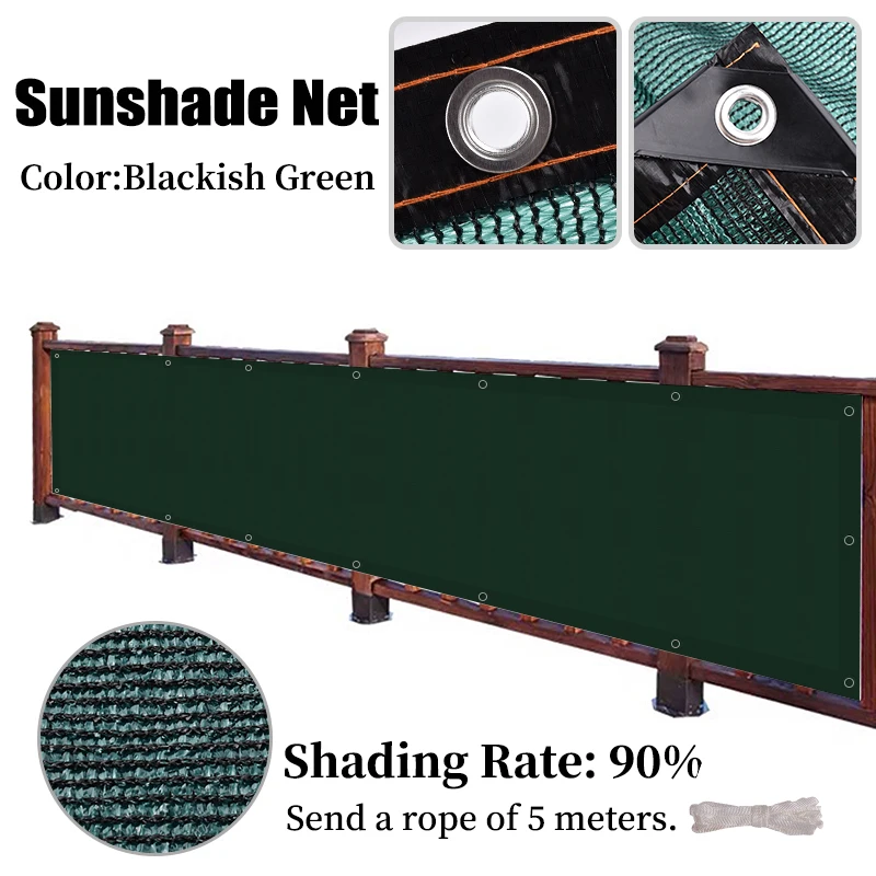 

Anti-UV Shading Net Succulent Plants Sunshade Net Garden Shade Sails Balcony Gazebo Shelter Swimming Pool Awning Car Shade Cloth