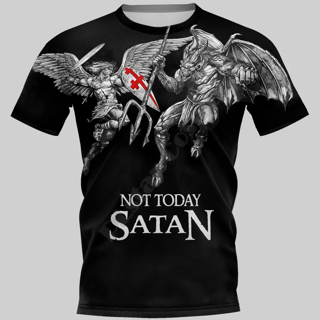 

PLstar Cosmos Knights Templar 3D Printed t shirts women for men Summer Casual Tees Short Sleeve T-shirts Short Sleeve Style-12