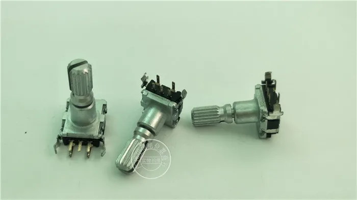 

Оригинальный новый 100% DC11B2021229 EC11 горизонтальный энкодер с шаговым переключателем 20 точек, длина ручки 20 мм, необычный вал