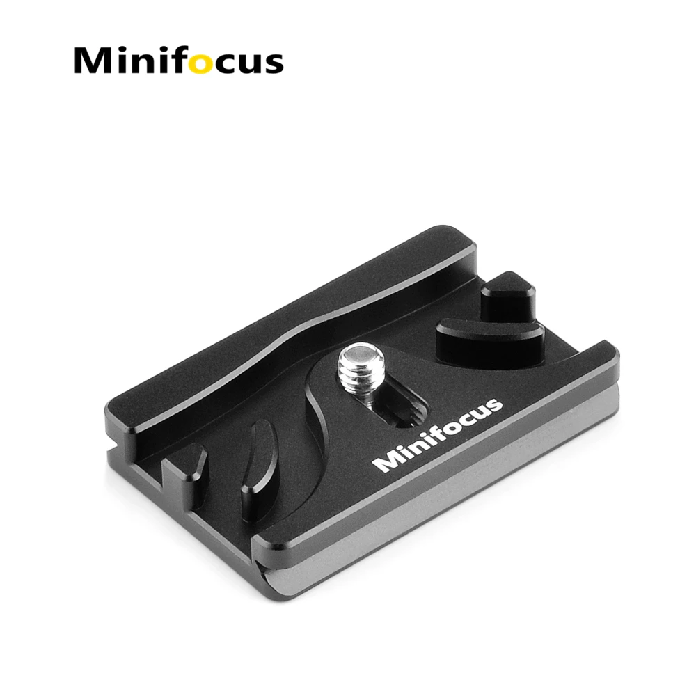 Minifocus Cables Block Quick Release Plate (Arca Swiss Compatible) Protects Tools Camera Data Ports Tether Cable Clamp Block