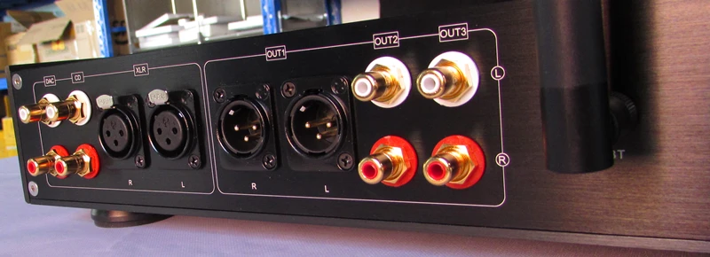 Nuovo pre-stadio di sintonizzazione della febbre HIFI di classe A pura C300MKII, uscita buffer di classe A discreta, impedenza 47K, 5Hz-120KHz (+0/-2dB)