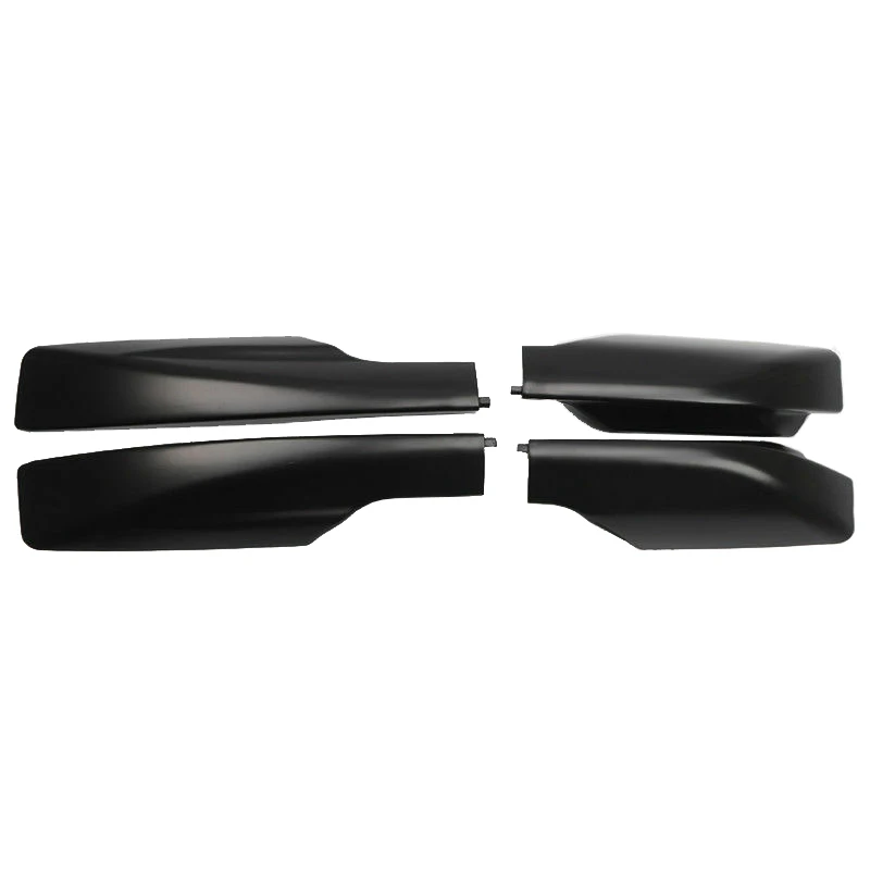 4pcs Black Roof Rack Rail End Cover Shell Replace For Toyota RAV4 XA30 2006 2007 2008 2009 2010 2011 2012 Car Styling