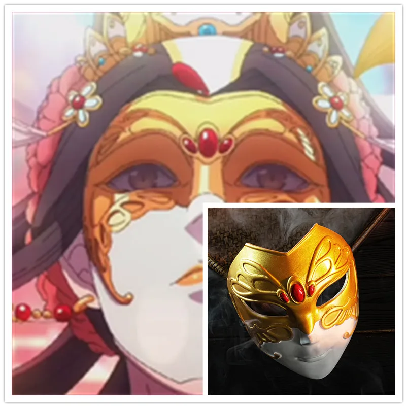 New Heaven Official’s Blessing Prince Yueshen Cosplay Mask Anime Dress up Mask