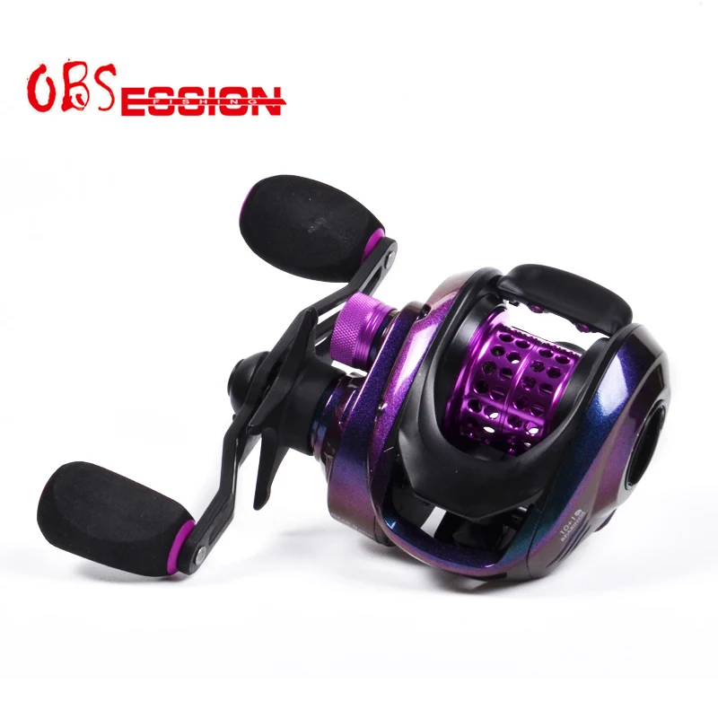 

OBSESSION 7.1:1 Baitcasting Reel Magnets Braking 6KG 8LB Max Drag 10+1 Bearings Saltwater Casting Reel 160g UltraLight Reel