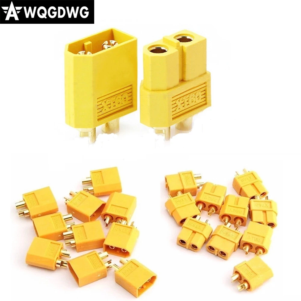 Hot 100 pair High Quality XT60 XT-60 XT30 XT90 T Plug Male Female Bullet Connectors Plugs For RC Lipo Battery Wholesale Dropship