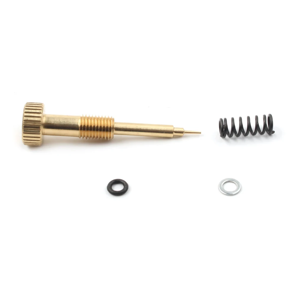 Motorbike Idle Mixture Screw Carburetor Rebuild Set For Harley 1990-2006 Keihin CV CVK 34-36