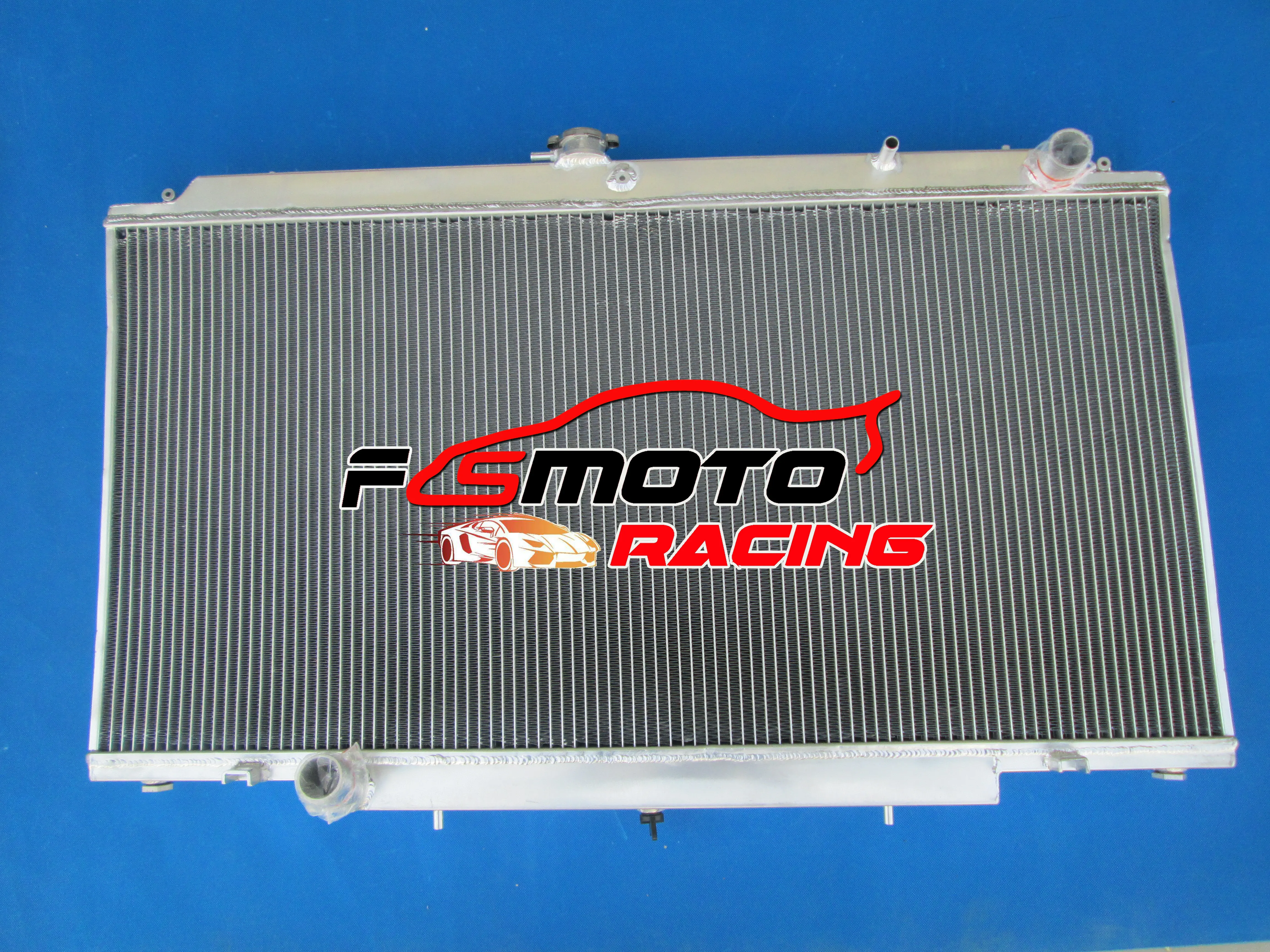 2 ROW Aluminum Radiator Cooling For 1997-2001 NISSAN GU PATROL Y61 2.8/3.0 TDMT MANUAL 1998 1999 2000 2001