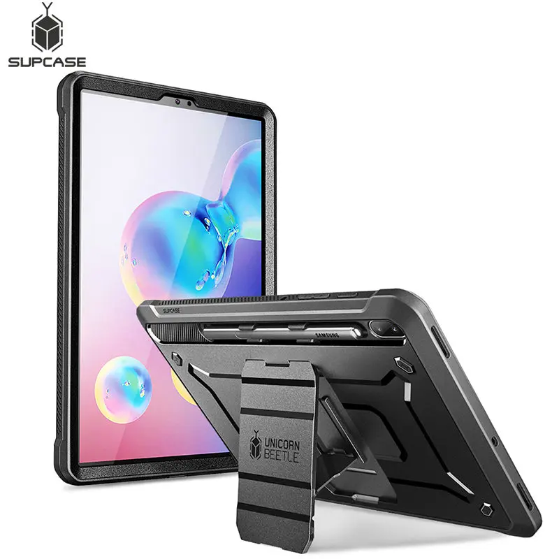 Pour Galaxy Tab S6 étui 10.5 pouces (2019) SM-T860/T865/T867 SUPCASE UB Pro couverture robuste complète avec protecteur d'écran intégré