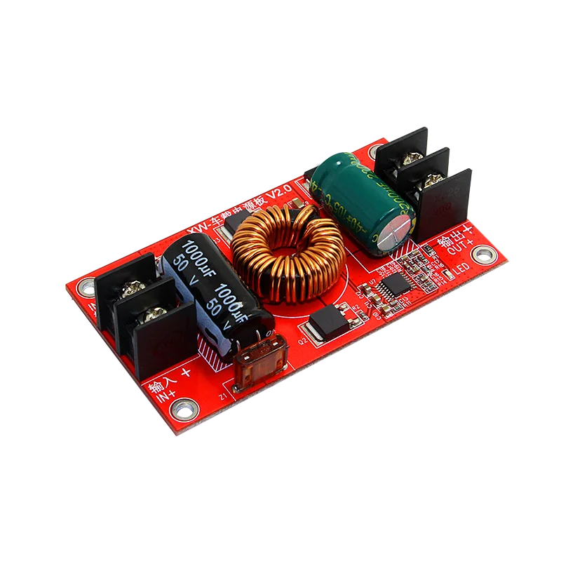 PCB Circuit Board 24V 12V to 5V 10A 50W DC DC Step Down Buck Converter for Taxi Bus Car LED Display Power Supply Module