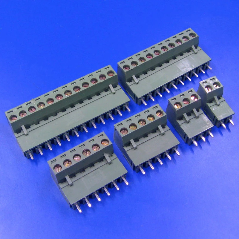 2EDG5.08-2P3P4P5P6P7P8P9P10P11P12P straight set of PB terminal blocks   10PCS -1lot