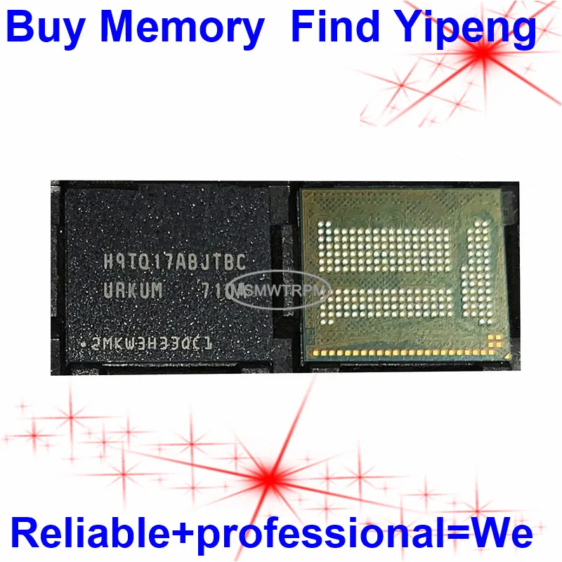 

H9TQ17ABJTBCUR-KUM 221FBGA EMCP 16+16 16GB RPMB clean empty data Memory Flash H9TQ17ABJTBC