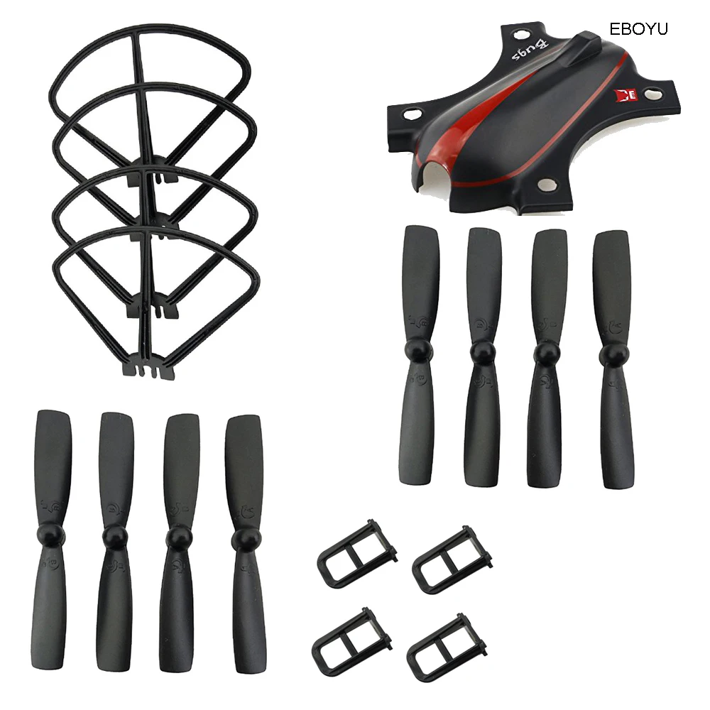 

EBOYU MJX Spare Replacement Part Kit For MJX B3 mini Bugs3 mini Drone RC Quadcopter Drone Blade Landing Gear Motor Frame Shell