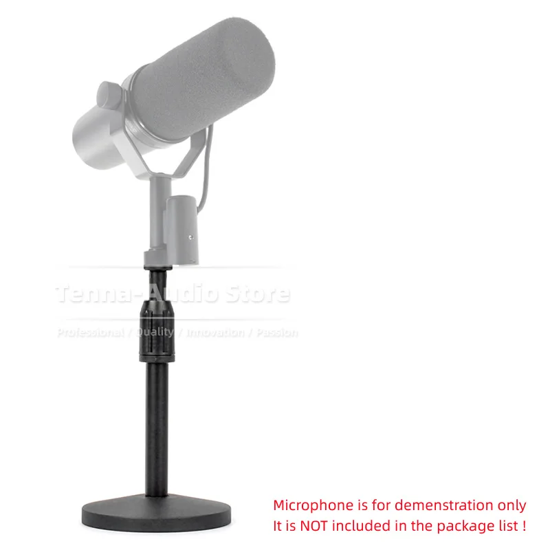 Supporto da tavolo per Rack di registrazione del braccio del braccio del microfono da tavolo per SHURE SM7B SM 7B SM7 7 B supporto per microfono supporto da tavolo allungabile