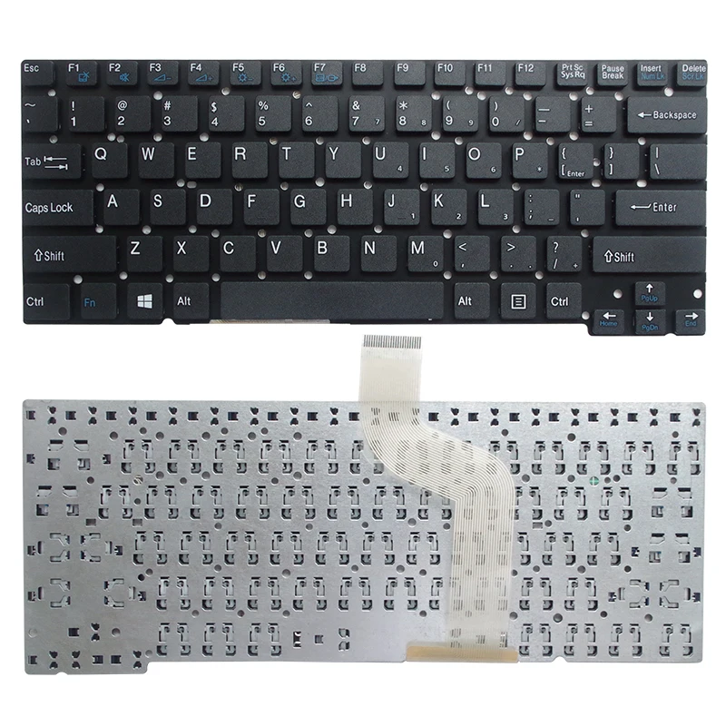 RU/US English keyboard For Sony Vaio SVT131 A11V SVT1312L1RS SVT13114GXS SVT13116FXS SVT13118FXS SVT13 SVT141 Laptop