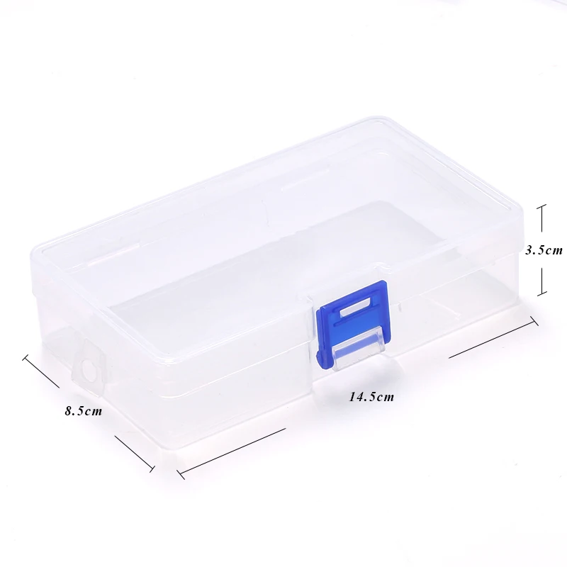 1 Stuks Wimper Extension Tool Box Stofdicht Transparant Plastic Wimpers Levert Accessoires Bergingen Case Makeup Box Gereedschap