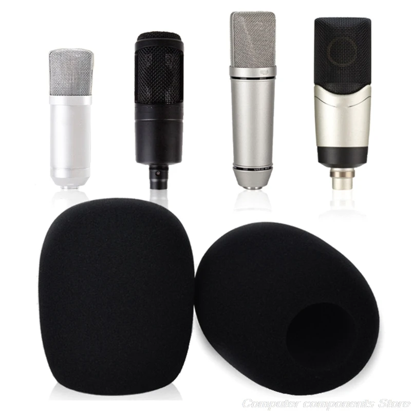 Windscreen Microphone Cover Windproof Foam For Audio- Technica ATR2500 AT2020 AT2035 AT 2020 2035 2050 Mic Windshield M26 21