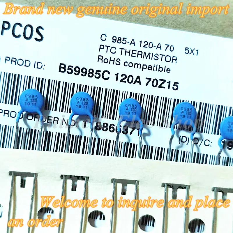 Free Shipping For All 10PCS C998 C850 C985 C870 C880 Thermistor PTC C100 C883 C890 C875 C885 C950 C965 C975 C980 △120 Degrees