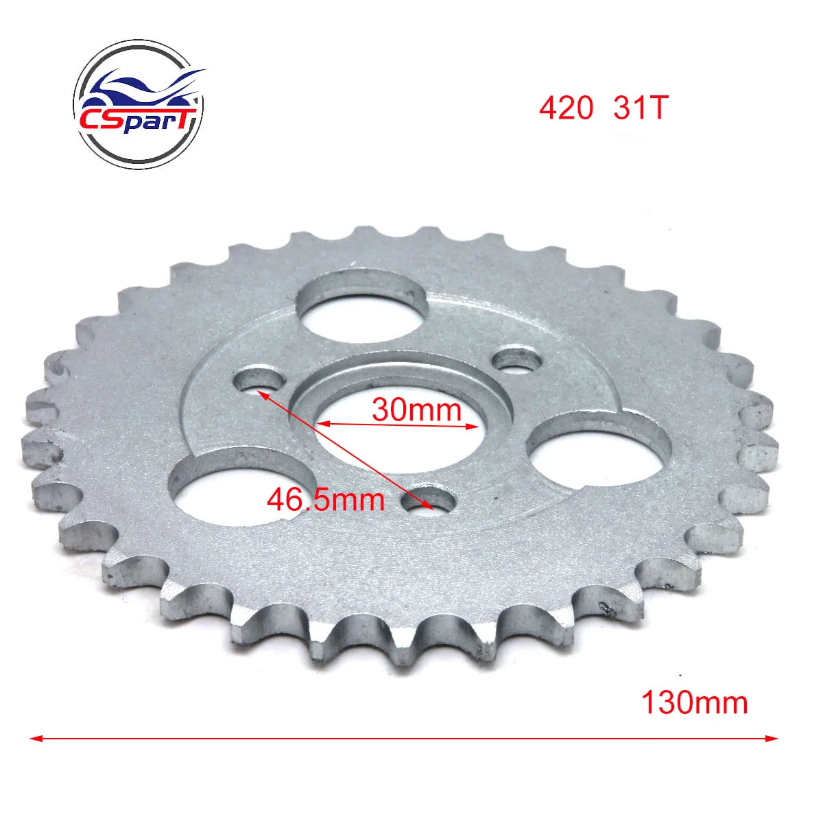 31 Tooth 420 30MM Sprocket For Honda Monkey Dax Z50A Z50 Z50R Z50J M RS20